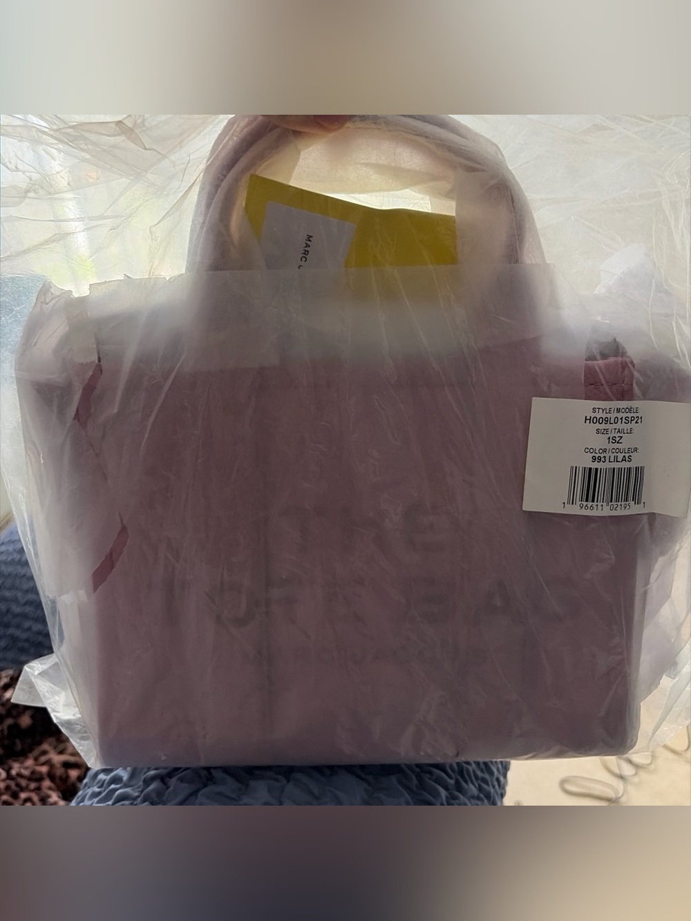 Marc Jacobs Pink The Tote Bag Leather Satchel - Picture 5 of 7